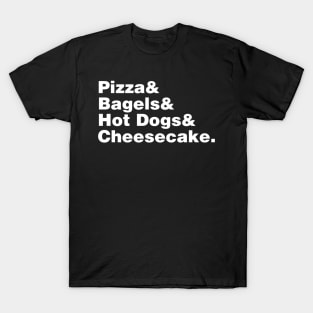 New York Foods Helvetica T-Shirt